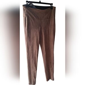 Up Brown Swede Women's Pants NWT